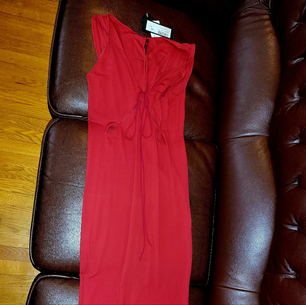 GIANFRANCO FERRÉ (2008) Black Halter Dress Size 42 NWT $850 Retail AUTHENTIC